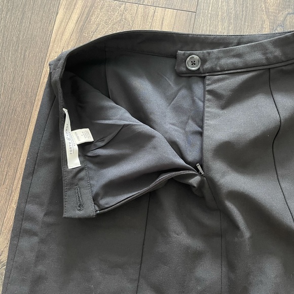 Forth & Towne Allegory Black Straight Skirt Pleat - Picture 8 of 11